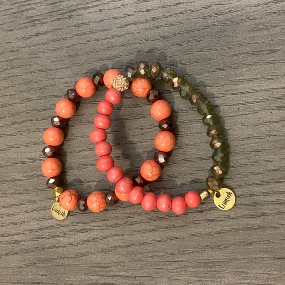 Coral Erimish Bracelets - Picture 1 of 3